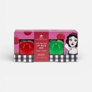 Disney Princess Snow White Mad Beauty Just One Bite Apple Lip Balm Duo